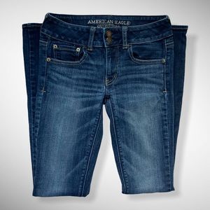 American Eagle Artist Stretch Wide Leg Jeans Size 0